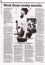 click to enlarge April 2004 : STAR Newspaper Page 1